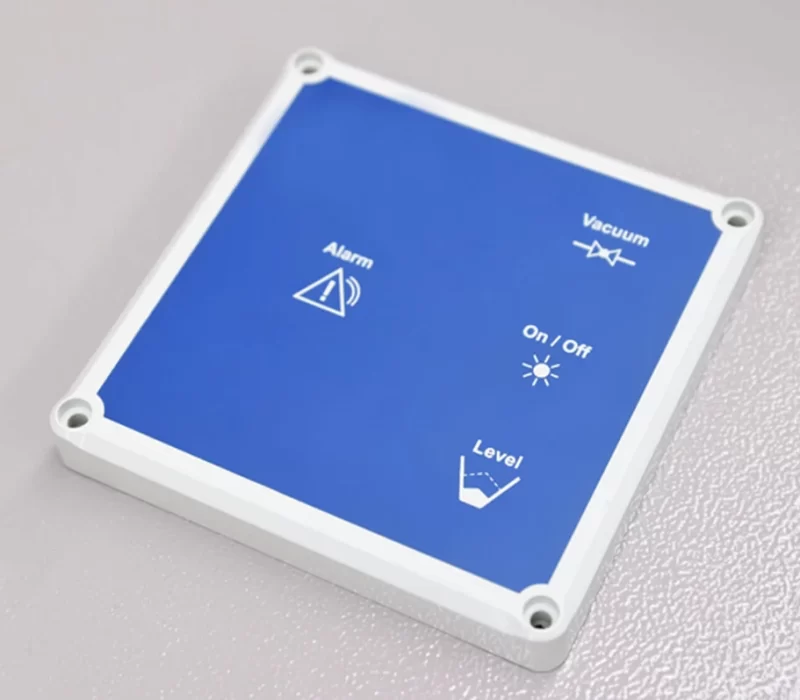 Silkscreen printing on plastic enclosure